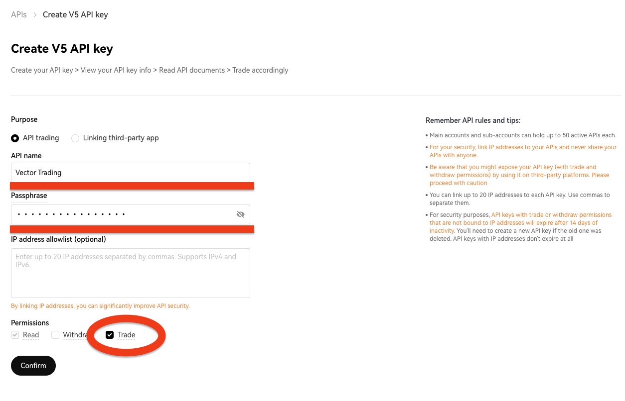 OKX API Step 4
